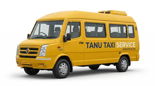 18 Seater Tempo Traveller Jaipur Rajasthan Group Tour ₹30/km