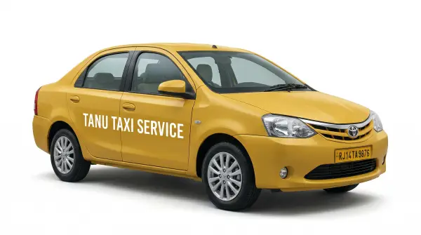 Toyota Etios Sedan Taxi for Hire in Jaipur at ₹12/km