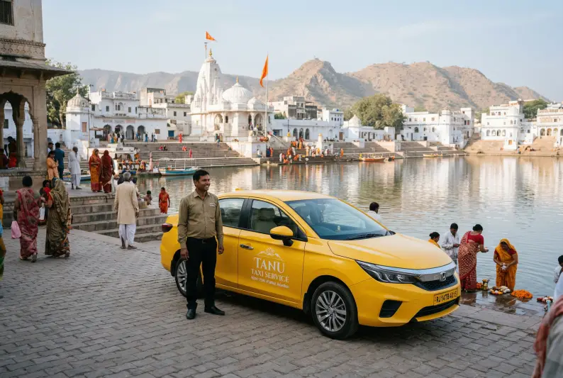 Ajmer Sharif Pushkar Tour Taxi Service from Jaipur Rajasthan