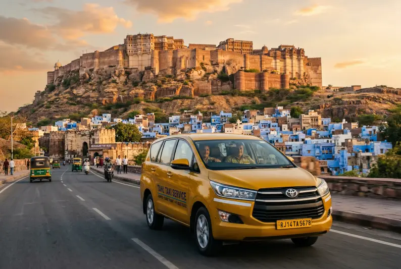 Jodhpur Blue City Tour Taxi from Jaipur – Mehrangarh Fort